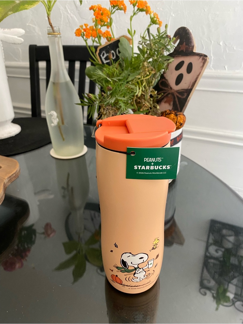 Starbucks orange thermal cup with charm 2026 - Picture 5 of 5